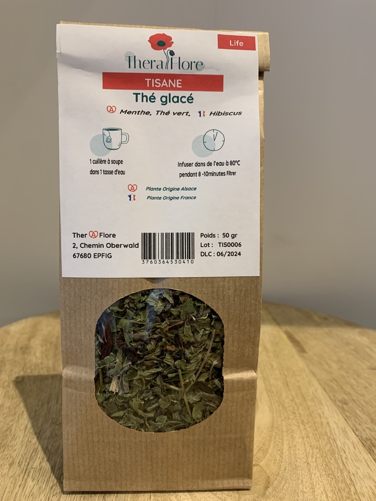 Thé glacé Tisane – Life  50 g Thera Flore 