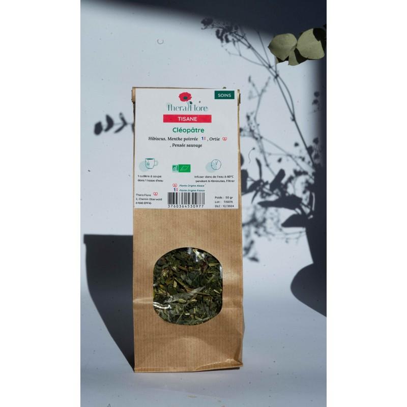 Cléopâtre-Belle peau Tisane – Soins  50g Thera Flore 