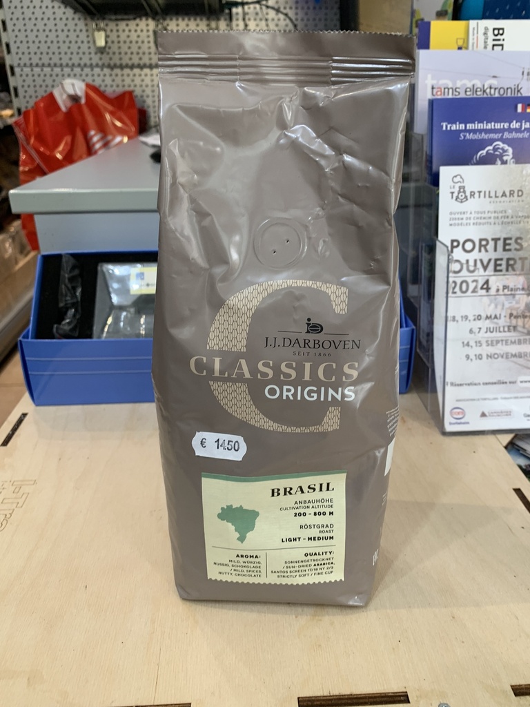 Café Brazil Classics Origins 100% Arabica J.J. DARBOVEN 500g 