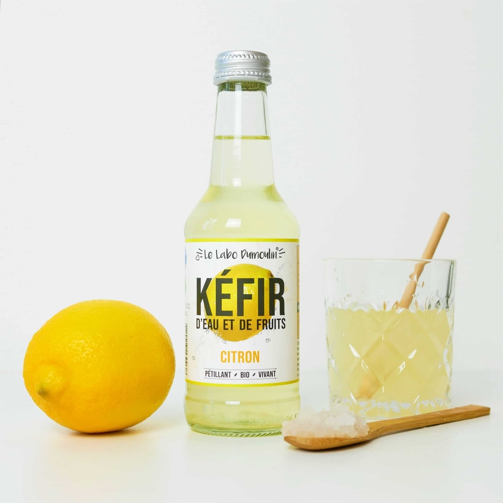 Kéfir de fruits Citron bio 25cl 