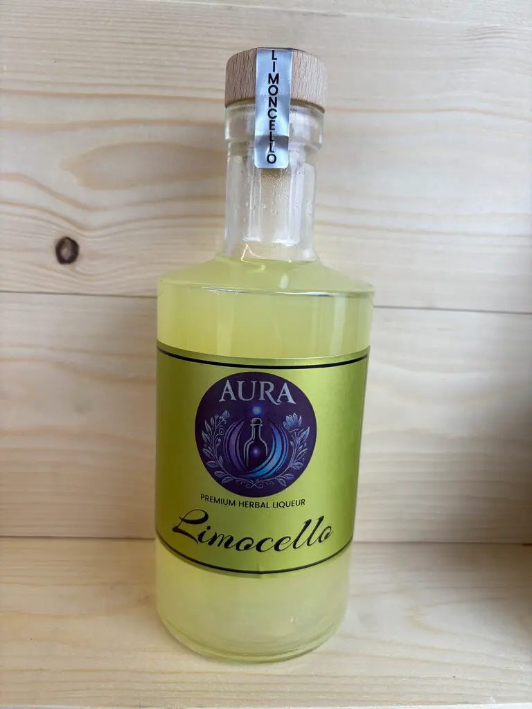 Liqueur Limoncello BIO AURA flacon 200 mL 