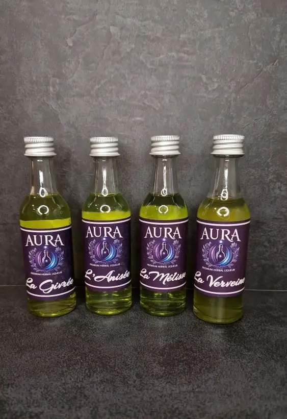 Coffret découverte des liqueurs BIO AURA