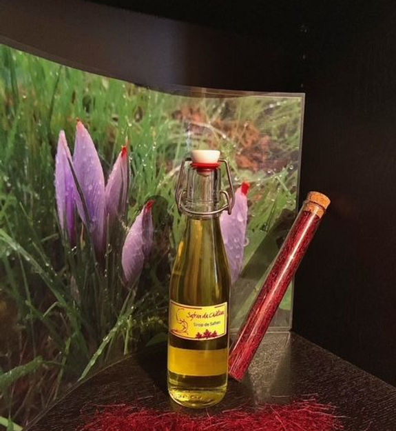 Sirop de SAFRAN D'Alsace flacon de 0,5L  