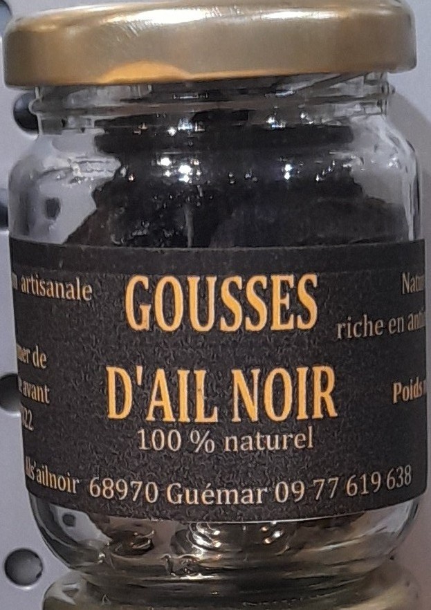 Gousses 50g d' Ail Noir Als'Ail Noir pot de 50g