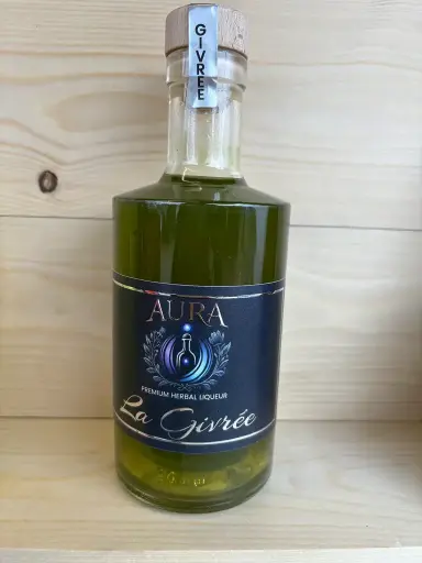 Liqueur de menthe givrée BIO AURA flacon 200 mL