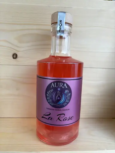 Liqueur de Rose BIO AURA  flacon 200 mL 