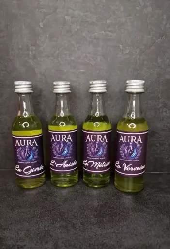 Coffret découverte des liqueurs BIO AURA