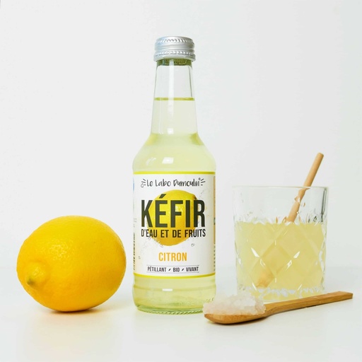 Kéfir de fruits Citron bio 25cl 